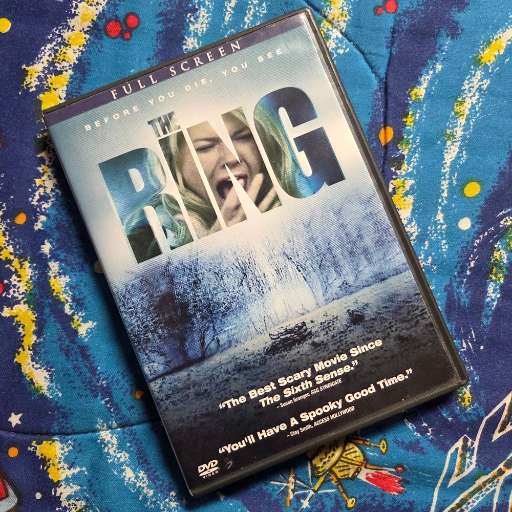 The Ring DVD 2003 Full Screen Naomi Watts Horror Thriller